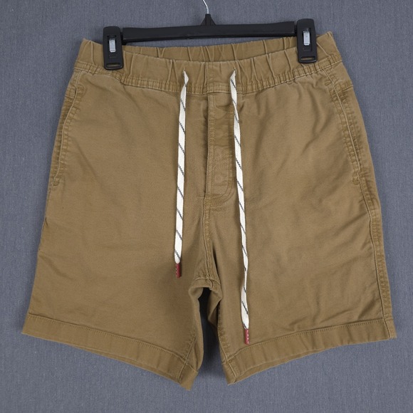 Topo Designs Other - Topo Designs Dirt Shorts Mens Small Brown Organic Cotton Canvas Elastic Waist